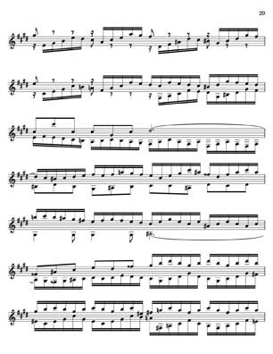 Bach Two Part Inventions for 7 String Guitar