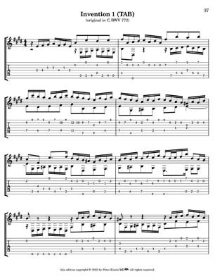 Bach Two Part Inventions for 7 String Guitar