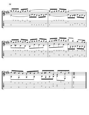 Bach Two Part Inventions for 7 String Guitar