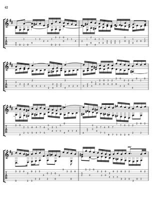 Bach Two Part Inventions for 7 String Guitar