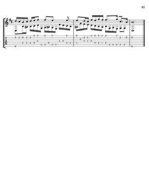 Bach Two Part Inventions for 7 String Guitar