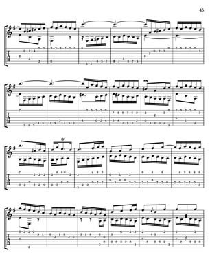 Bach Two Part Inventions for 7 String Guitar