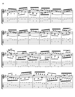 Bach Two Part Inventions for 7 String Guitar
