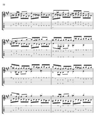 Bach Two Part Inventions for 7 String Guitar