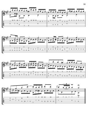 Bach Two Part Inventions for 7 String Guitar