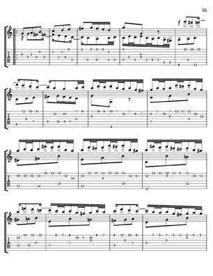 Bach Two Part Inventions for 7 String Guitar