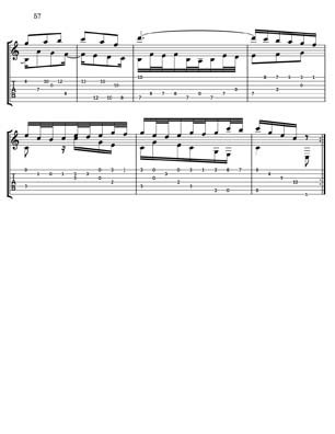 Bach Two Part Inventions for 7 String Guitar