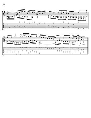 Bach Two Part Inventions for 7 String Guitar