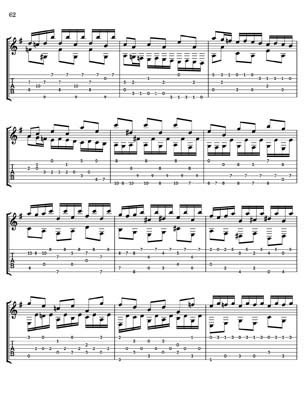 Bach Two Part Inventions for 7 String Guitar