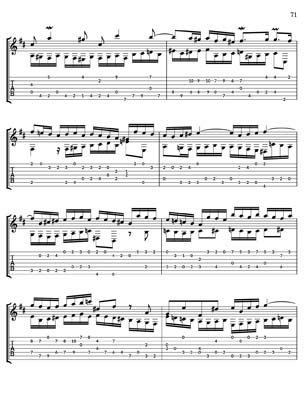 Bach Two Part Inventions for 7 String Guitar
