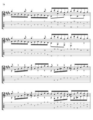 Bach Two Part Inventions for 7 String Guitar
