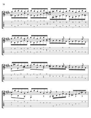 Bach Two Part Inventions for 7 String Guitar