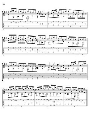 Bach Two Part Inventions for 7 String Guitar