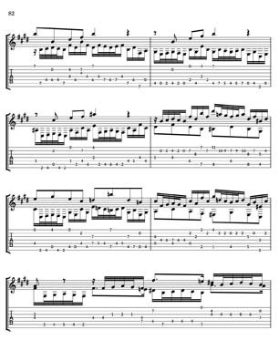 Bach Two Part Inventions for 7 String Guitar