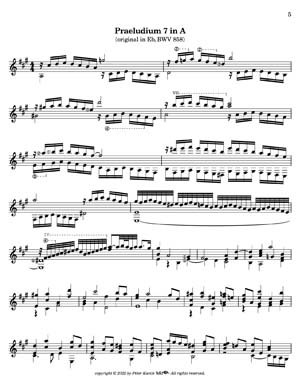 Bach Well Tempered Clavier for 7 string guitar Vol 2