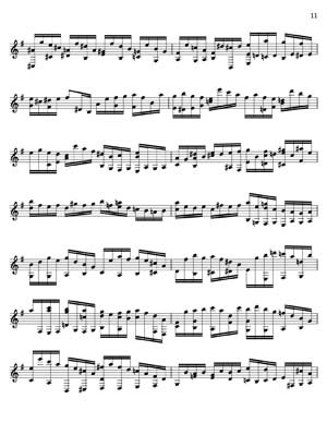 Bach Well Tempered Clavier for 7 string guitar Vol 2