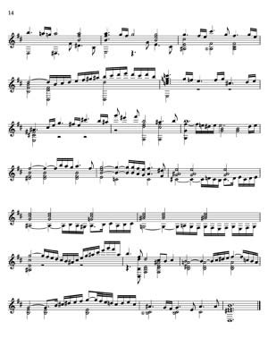 Bach Well Tempered Clavier for 7 string guitar Vol 2