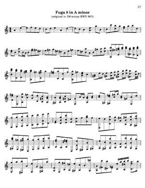 Bach Well Tempered Clavier for 7 string guitar Vol 2