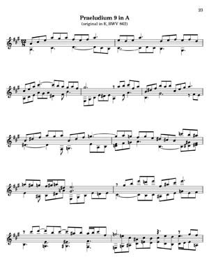 Bach Well Tempered Clavier for 7 string guitar Vol 2