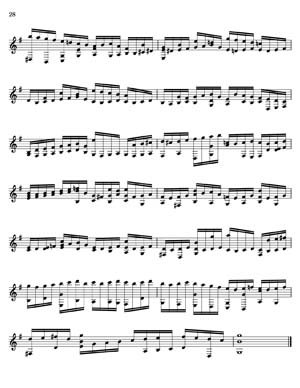 Bach Well Tempered Clavier for 7 string guitar Vol 2