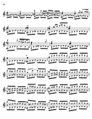 Bach Well Tempered Clavier for 7 string guitar Vol 2