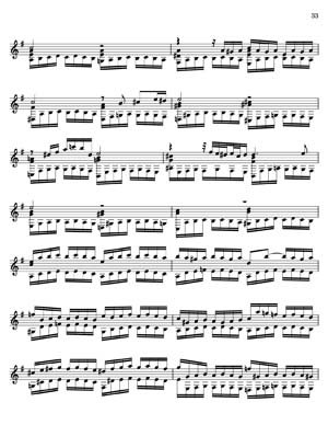 Bach Well Tempered Clavier for 7 string guitar Vol 2