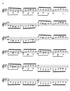 Bach Well Tempered Clavier for 7 string guitar Vol 2