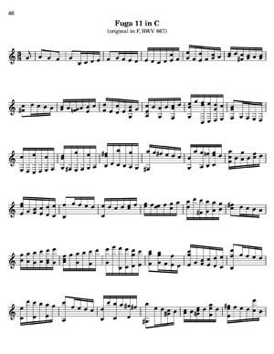 Bach Well Tempered Clavier for 7 string guitar Vol 2