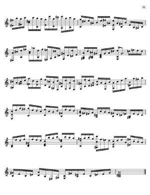 Bach Well Tempered Clavier for 7 string guitar Vol 2