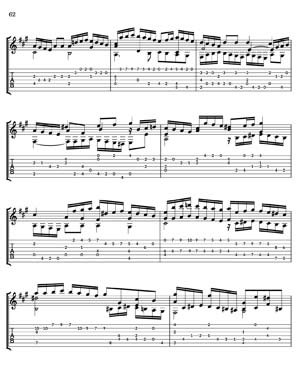 Bach Well Tempered Clavier for 7 string guitar Vol 2