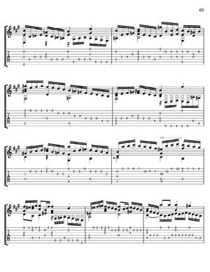 Bach Well Tempered Clavier for 7 string guitar Vol 2