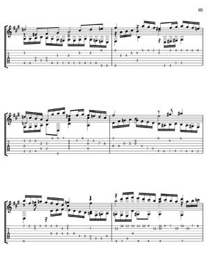 Bach Well Tempered Clavier for 7 string guitar Vol 2