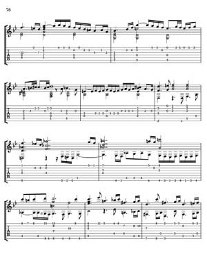 Bach Well Tempered Clavier for 7 string guitar Vol 2