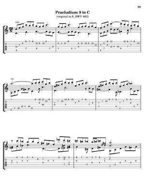 Bach Well Tempered Clavier for 7 string guitar Vol 2