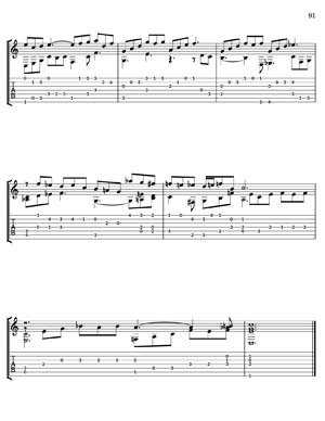 Bach Well Tempered Clavier for 7 string guitar Vol 2
