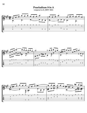 Bach Well Tempered Clavier for 7 string guitar Vol 2