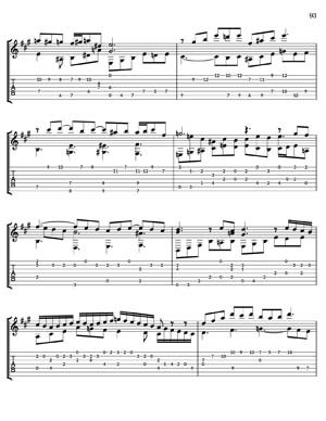 Bach Well Tempered Clavier for 7 string guitar Vol 2