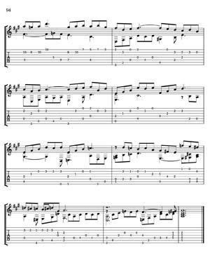 Bach Well Tempered Clavier for 7 string guitar Vol 2