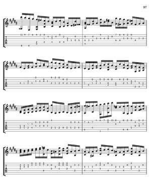 Bach Well Tempered Clavier for 7 string guitar Vol 2