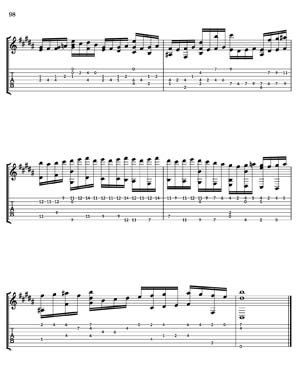 Bach Well Tempered Clavier for 7 string guitar Vol 2