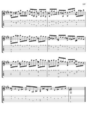 Bach Well Tempered Clavier for 7 string guitar Vol 2