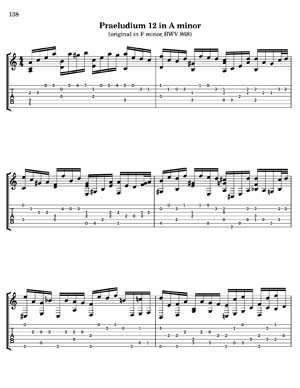 Bach Well Tempered Clavier for 7 string guitar Vol 2
