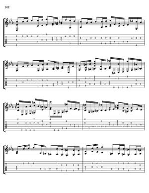 Bach Well Tempered Clavier for 7 string guitar Vol 2