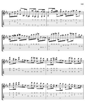 Bach Well Tempered Clavier for 7 string guitar Vol 2