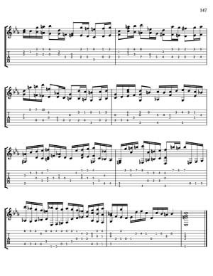 Bach Well Tempered Clavier for 7 string guitar Vol 2