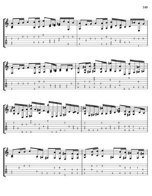 Bach Well Tempered Clavier for 7 string guitar Vol 2