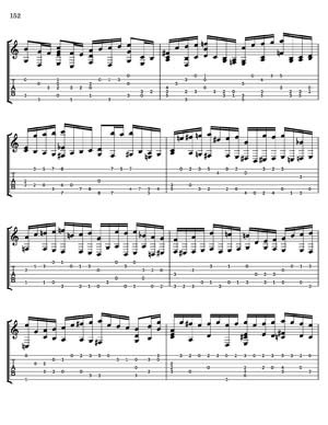 Bach Well Tempered Clavier for 7 string guitar Vol 2