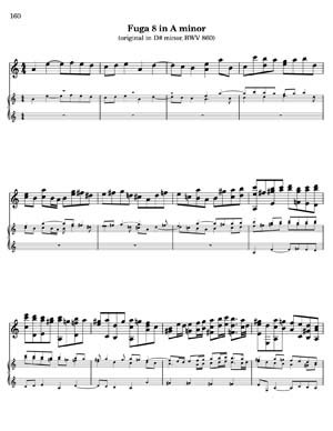 Bach Well Tempered Clavier for 7 string guitar Vol 2
