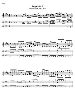 Bach Well Tempered Clavier for 7 string guitar Vol 2