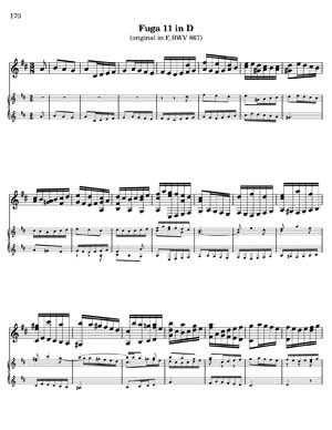 Bach Well Tempered Clavier for 7 string guitar Vol 2